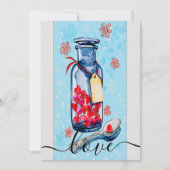 Mason Jar of Love Feestdagenkaart (Voorkant)