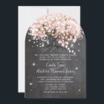 Mason Jar Pink Chalkboard Heart Leaf Tree Kaart<br><div class="desc">Romantic Rustic under the Star Fairy Tale Mason Jar Radiant Blush Pink Pink Heart Leaf Firefly Tree Wedding Romantic Rustic under the Star Fairy Tale Mason Jar Radiant Blush Pink Pink Pink Firefly Tree Wedding - zie meer Whimsical Tree Invitations - en Mrs Chalkboard Wedding Invitations Chalkboard Pink art Leaf...</div>