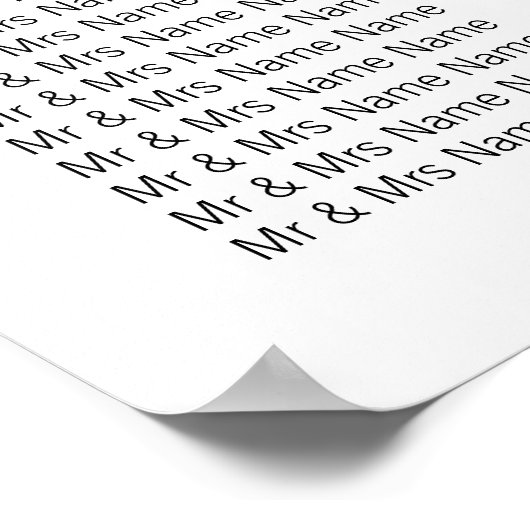 Mason Jar & Pink Heart Wedding Seating Chart 10 Poster (Hoek)