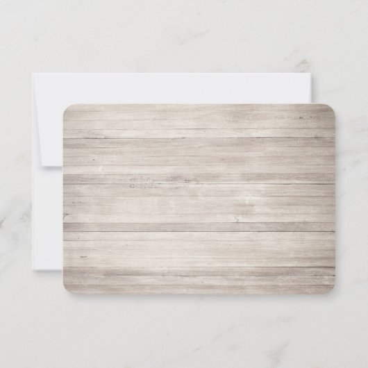 Mason Jar Pink Lila Rustic Save the Date Card (Achterkant)