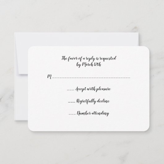 Mason Jar Pink Lila Rustic Wood Rsvp Card Save The Date (Achterkant)