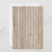 Mason jar pink peony bruiloft pony2 kaart (Achterkant)