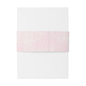 Mason Jar Roze en Witte Bloemen Huwelijk Uitnodigingen Wikkel (Achterkant Voorbeeld)