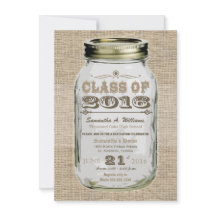 Mason Jar Rustic   look 2016 Afstuderen
