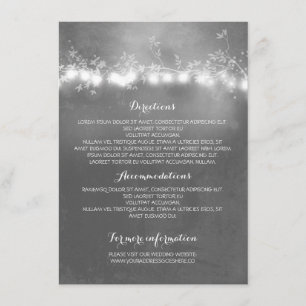 Mason Jar Rustieke Bruiloft Details Informatiekaartje