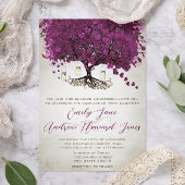 Mason Jar Sangria Heart Leaf Firefly Tree Wedding Kaart