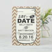 Mason Jar Save the Date (Staand voorkant)
