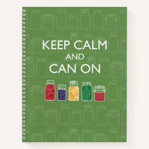 Mason Jar Spiral Notebook Canning Journal Notitieboek