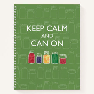 Mason Jar Spiral Notebook Canning Journal Notitieboek