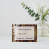 Mason Jar Stamp Tafel Zitplaatsen Kaarten Plaatskaartje (Staand voorkant)