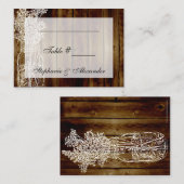 Mason Jar Stamp Tafel Zitplaatsen Kaarten Plaatskaartje (Voorkant / Achterkant)