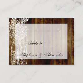 Mason Jar Stamp Tafel Zitplaatsen Kaarten Plaatskaartje