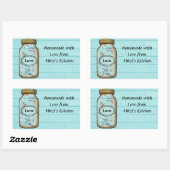 Mason Jar Sticker / Labels personaliseren. (Vel)