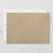 Mason Jar String Light Rustic Vrijgezellenfeest Kaart (Achterkant)