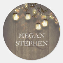 Mason Jar String Lights en Rustieke Boom takken