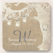 Mason Jar String Lights  Onderzetters (Voorkant)