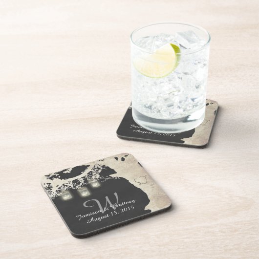 Mason Jar String Lights Onderzetters (Rechterzijde)