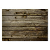 Mason Jar String Lights Tree Wood Tafelnummer (Achterkant)