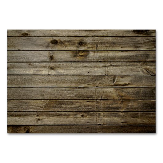 Mason Jar String Lights Tree Wood Tafelnummer (Achterkant)