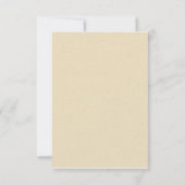 Mason Jar Style 2 Wedding RSVP - Blauw Kaartje (Achterkant)