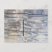 Mason Jar & Tortelduifjes Rustic Branch Save the D Aankondigingskaart (Achterkant)