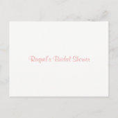 Mason Jar Tree Recipe Card Uitnodiging Briefkaart (Achterkant)