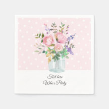 mason jar, volwassen verjaardag, bruiloft, floral