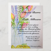 Mason Jar Wedding Uitnodiging #2 (Voorkant / Achterkant)