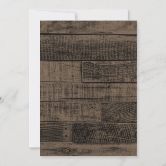 Mason Jar White Flowers Kaart (Achterkant)