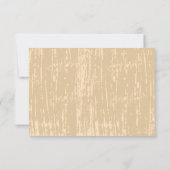 Mason Jar & Wilde Bloemen RSVP Kaart (Achterkant)