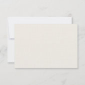 Mason Jar & Wilde Bloemen RSVP Kaart (Achterkant)