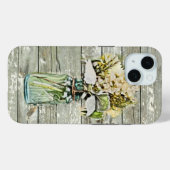 Mason jar wildflower barnenbos frans land Case-Mate iPhone case (Achterkant (horizontaal))