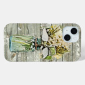 Mason jar wildflower barnenbos frans land Case-Mate iPhone case (Achterkant (horizontaal))