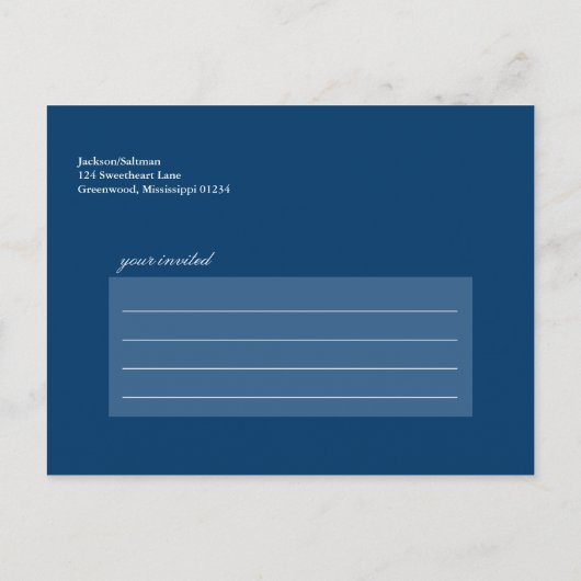 Mason Jar Zonnebloemen en margrieten Save the Date Aankondigingskaart (Achterkant)