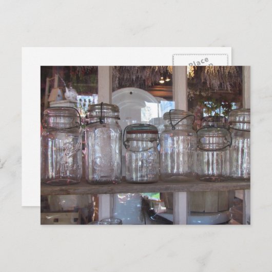 Mason Jars - Briefkaart (Voorkant / Achterkant)