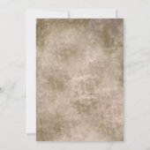 Mason Jars  country Wedding Invitations Kaart (Achterkant)