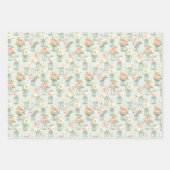 Mason Jars Groene Sinaasappel Bloemen Greenery Inpakpapier Vel (Voorkant 2)