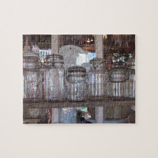 Mason Jars Puzzle Legpuzzel (Horizontaal)