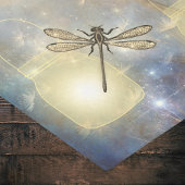 Mason Jars Stars Dragonflies en Paardenbloem Zaden Tissuepapier