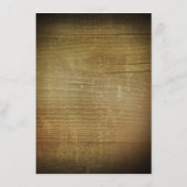 Mason Jars String Lights Bruiloft Informatie Kaart (Achterkant)