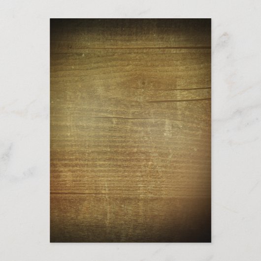 Mason Jars String Lights Bruiloft Informatie Kaart (Achterkant)