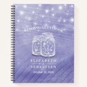 Mason Jars String Lights Wedding Guest Notitieboek (Voorkant)