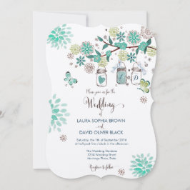 Mason Jars Wedding Invitation | Uitnodiging tot we