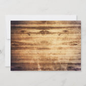 Mason Jars Wedding Invite Magical Fairy Lights Kaart (Achterkant)