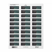 Mason Jars Zomer Nacht Etiket (Full Sheet)