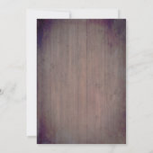 Mason Jars Zonnebloem Rustieke Herfst Vrijgezellen Kaart (Achterkant)