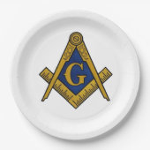 MASON LARGE PAPIEREN BORDJE (Voorkant)