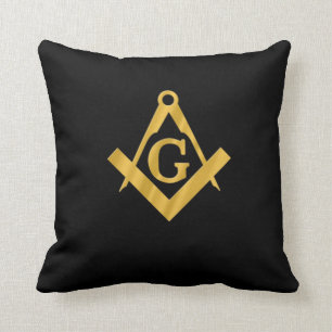 Mason Masonic Pillow Kussen