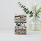 Mason Modern Visitekaartje (Staand voorkant)
