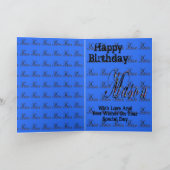 Mason, naam, Logo, Wenskaart. Kaart (Binnen)